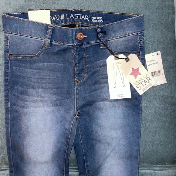 NWT Vanilla Star Mid-rise Jeggings Skinny Stretch Jeans - Picture 3 of 7